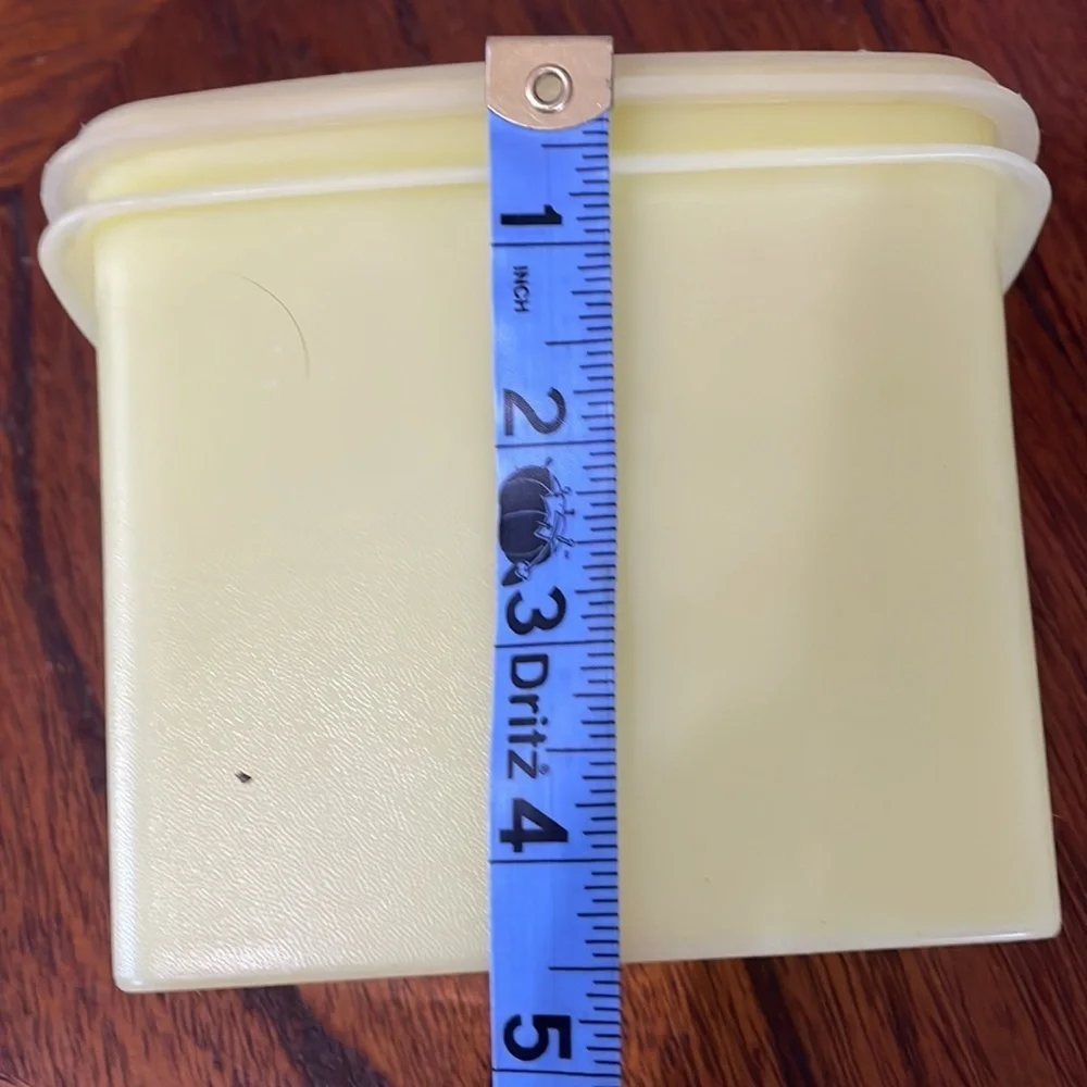 Vintage Tupperware -Yellow Container
